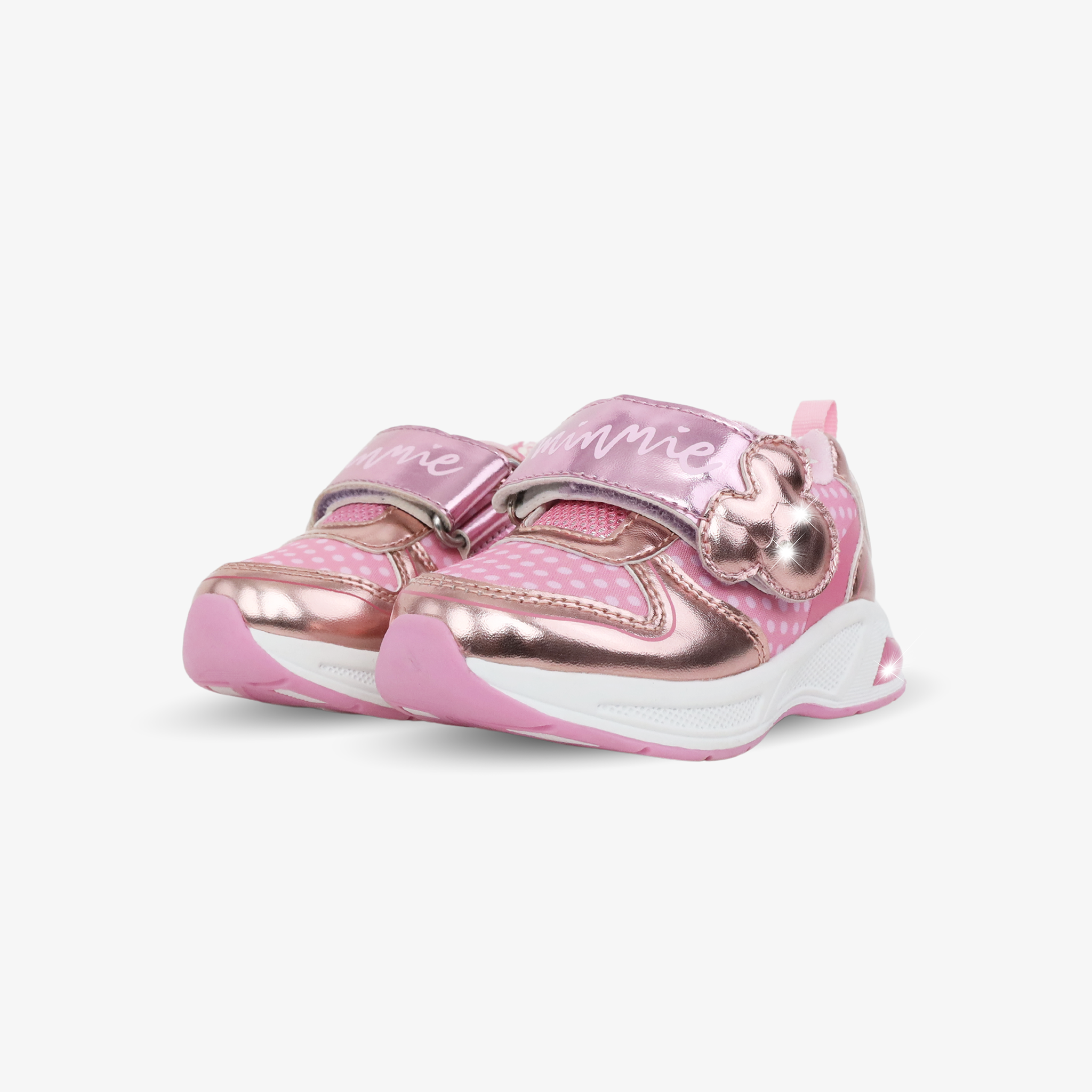 Disney Minnie Mouse Girls Light Up Sneakers – Ground Up Shop