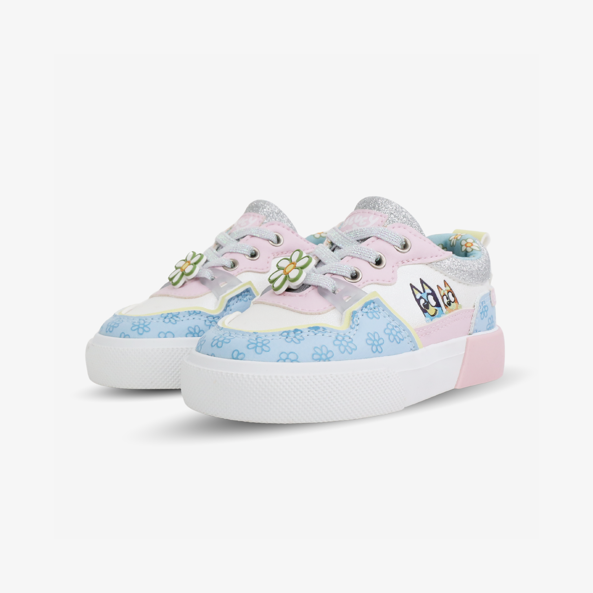 Bluey Meisjesschoenen, Bingo Sneakers Voor Kinderen, Schattige Meisjessneakers, Wit 35