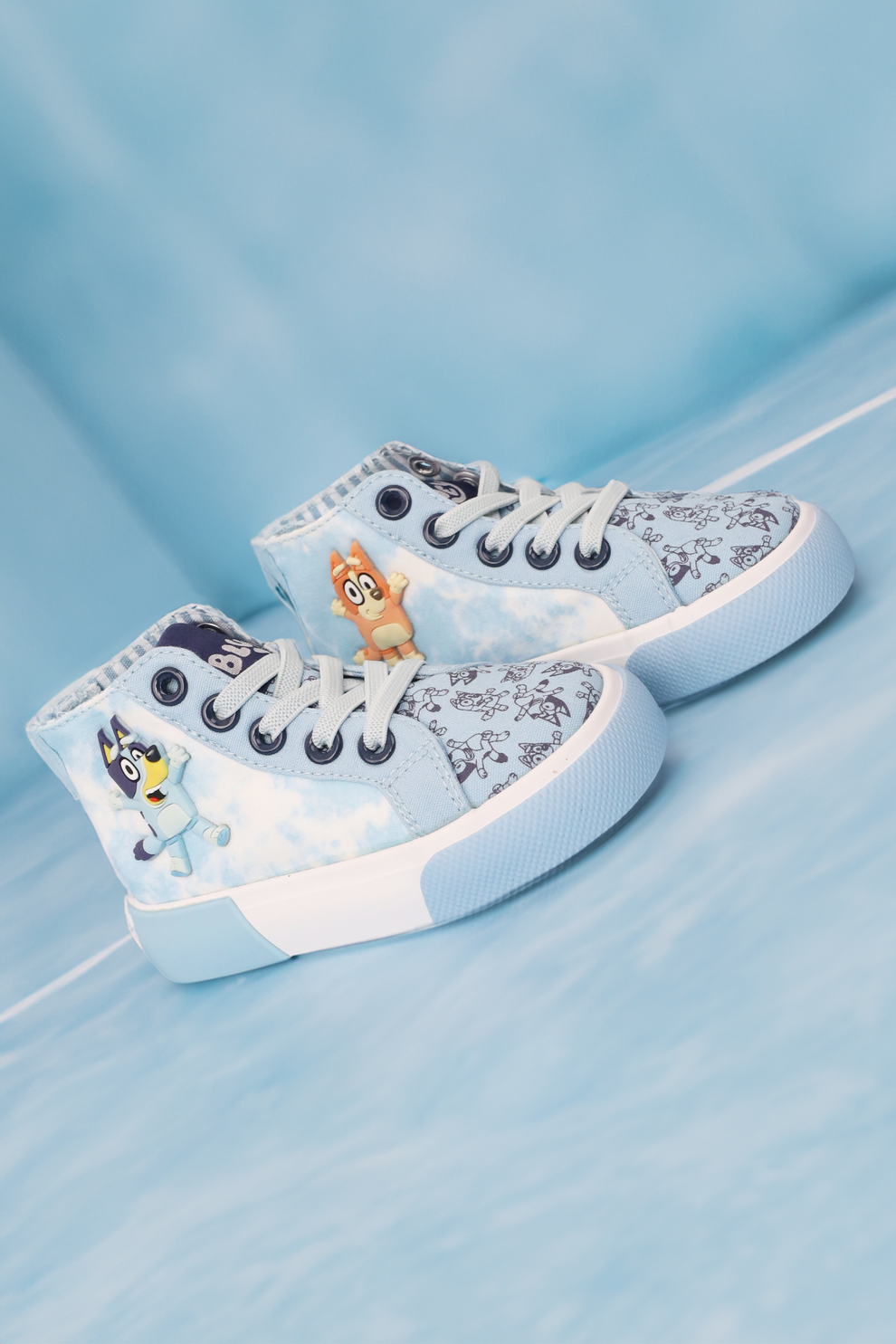 Bluey and Bingo High Top Sneakers – Ground Up Shop