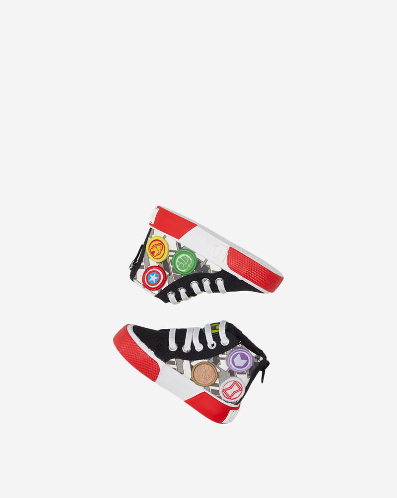 Marvel Patches High Top Sneaker